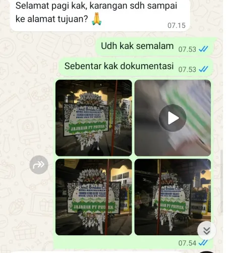 Pengiriman Papan Bunga Selamat Cibeunying Kidul