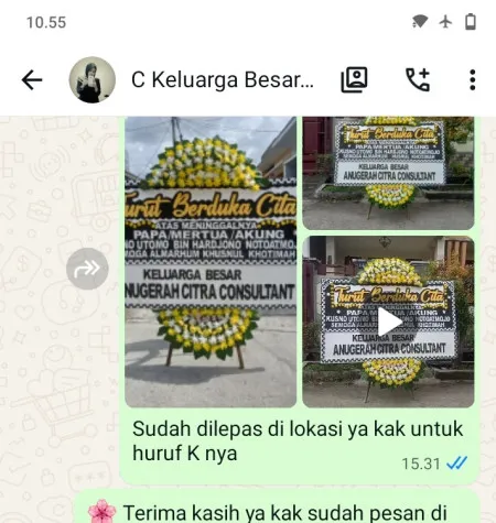 Pengiriman Papan Bunga Duka Cibeunying Kidul