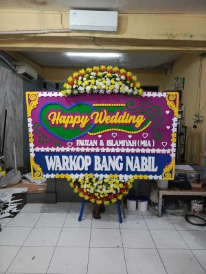 Papan Bunga di Cibeunying Kidul