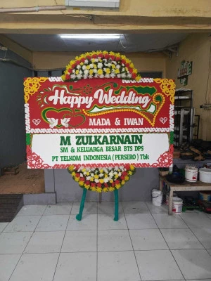 Papan Bunga di Cibeunying Kidul