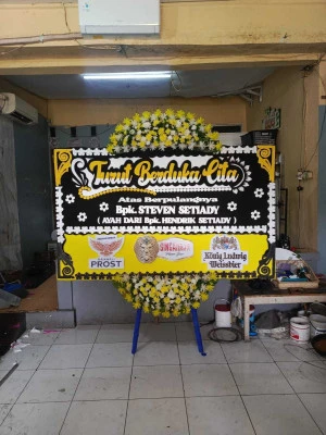 Papan Bunga di Cibeunying Kidul